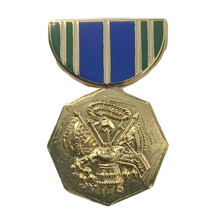 Vintage Army Achievement Medal Ribbon Pin