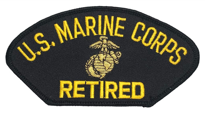 U.S. Marine Corps Retired Hat Patch