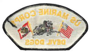 US Marine Corps Devil Dogs Hat Patch