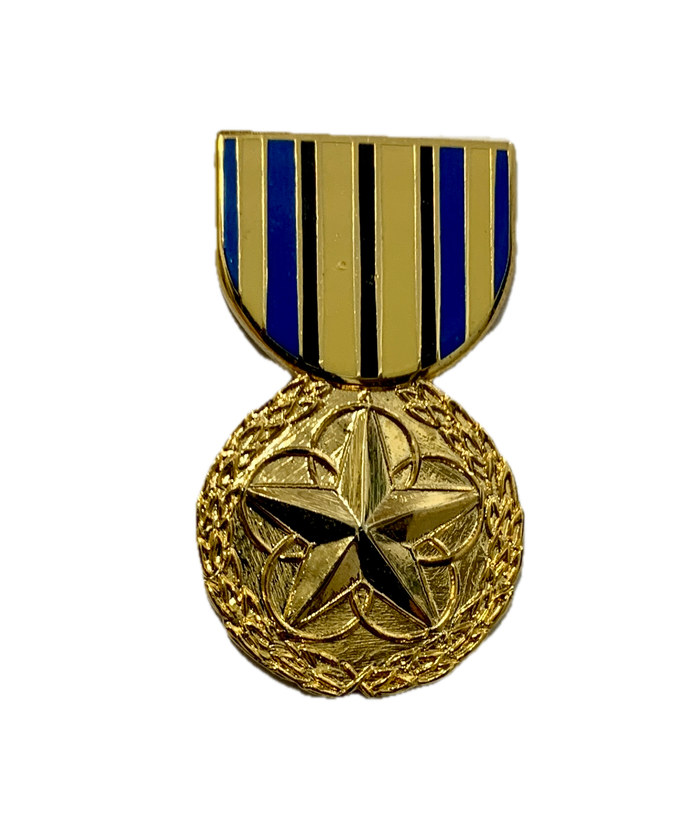 Outstanding Volunteer Medal Service Ribbon Pin