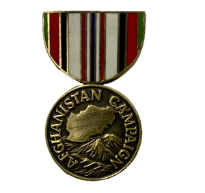 Afghanistan Campaign Medal Ribbon Pin