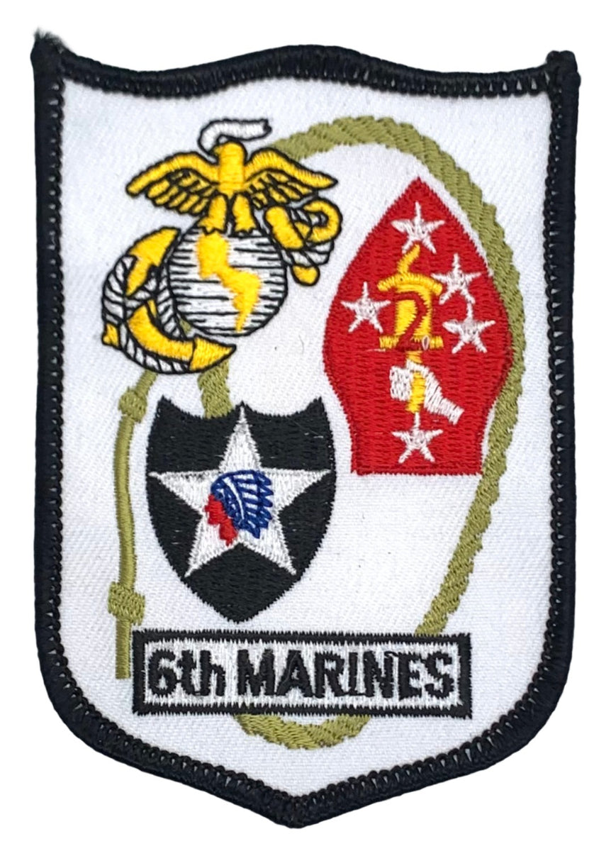 USMC 6th Marines Patch – GRANDPOPSARMYNAVY