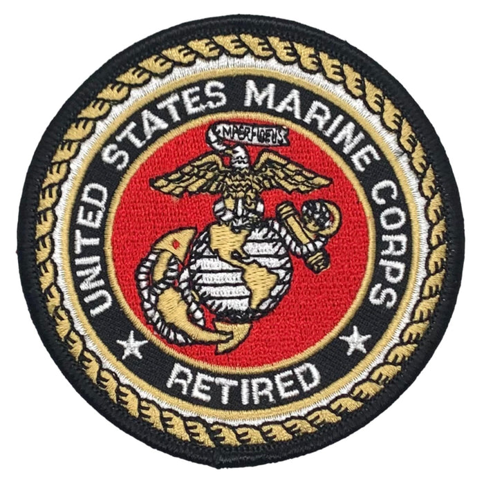 United States Marine Corps Retired Patch