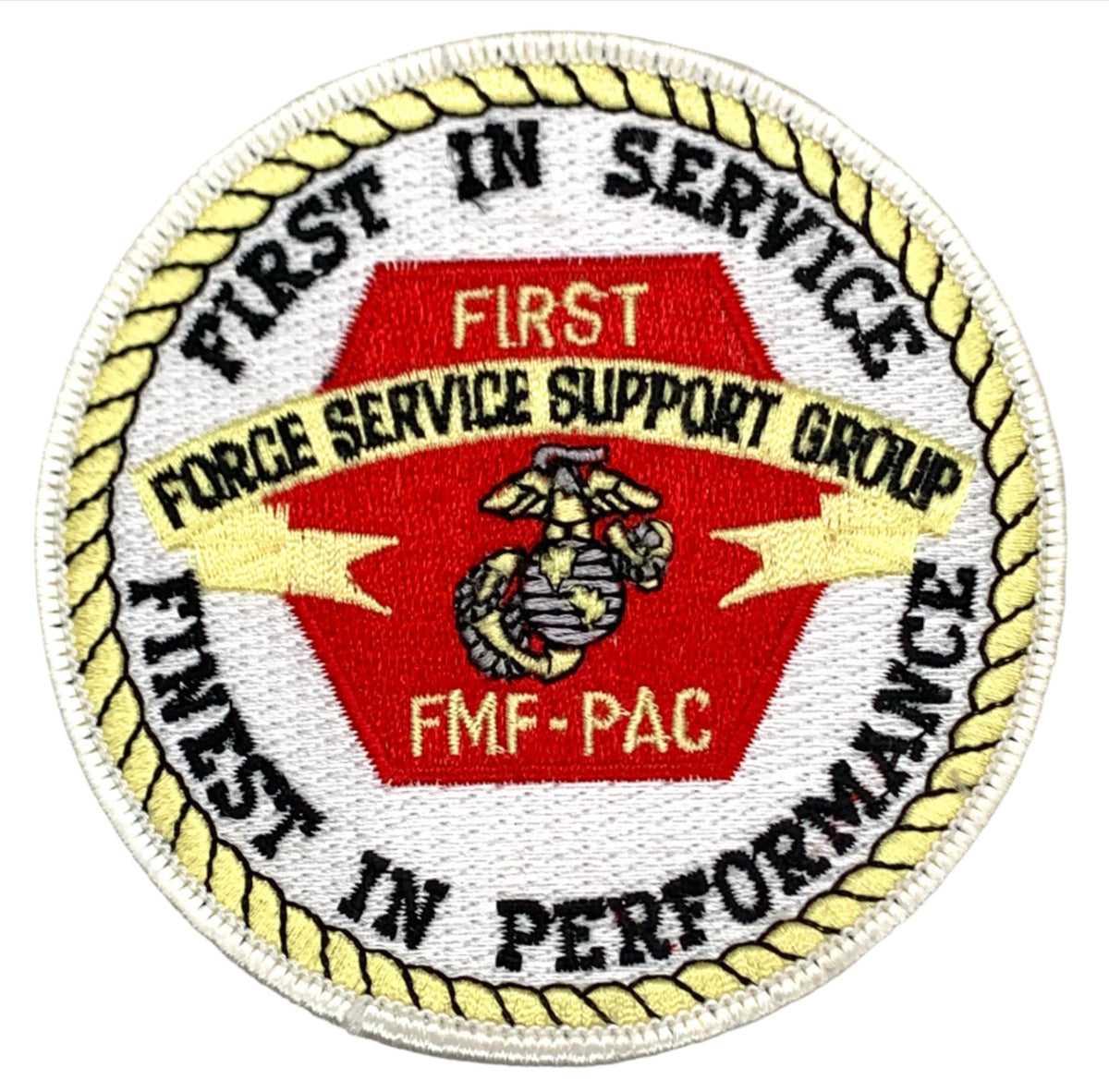 USMC Force Service Support Group FMF-PAC Patch – GRANDPOPSARMYNAVY