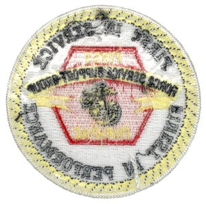 USMC Force Service Support Group FMF-PAC Patch