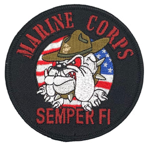 Marine Corps Devil Dogs Semper Fi Patch