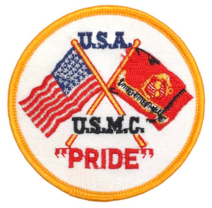 U.S.A. U.S.M.C. "Pride" Patch