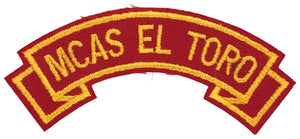 USMC MCAS El Toro Patch