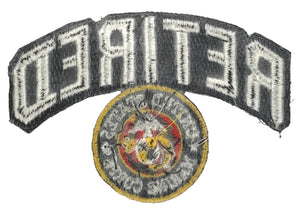 USMC Retired Patch