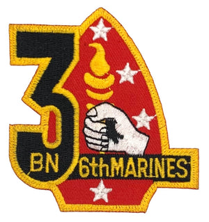 USMC 3rd Battalion 6th Marines Patch