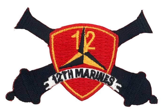 USMC 12th Marines Patch