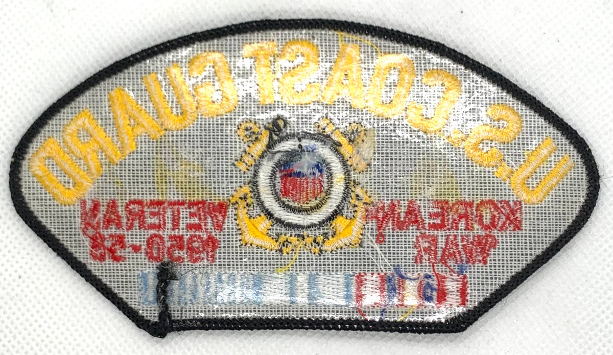 U.S. Coast Guard Korean Veteran Hat Patch – GRANDPOPSARMYNAVY