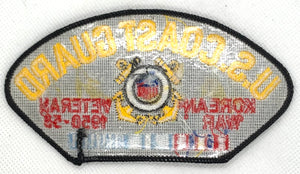 U.S. Coast Guard Korean Veteran Hat Patch