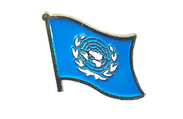 Vintage United Nations Flag Pin