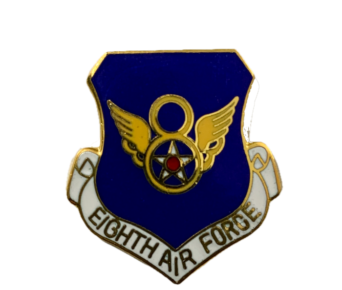USAF 8th Air Force Shield Pin