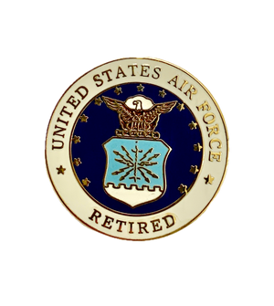 USAF Logo Retired Pin