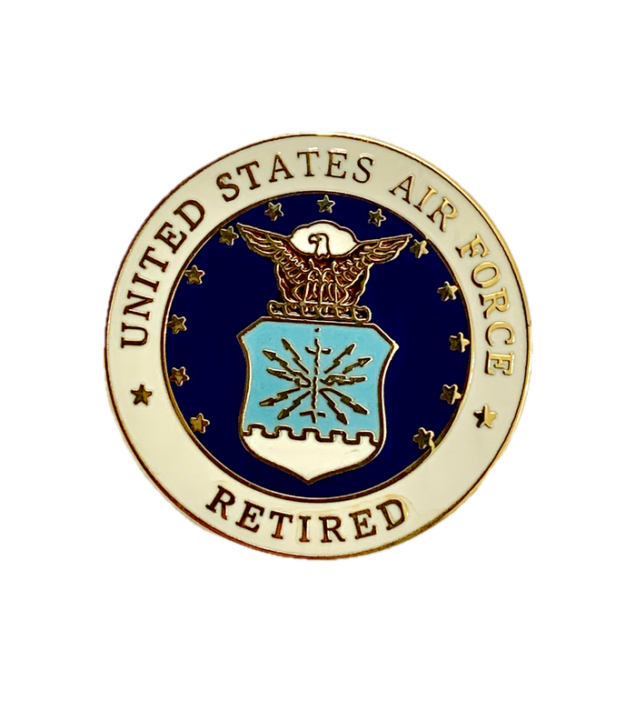 USAF Logo Retired Pin