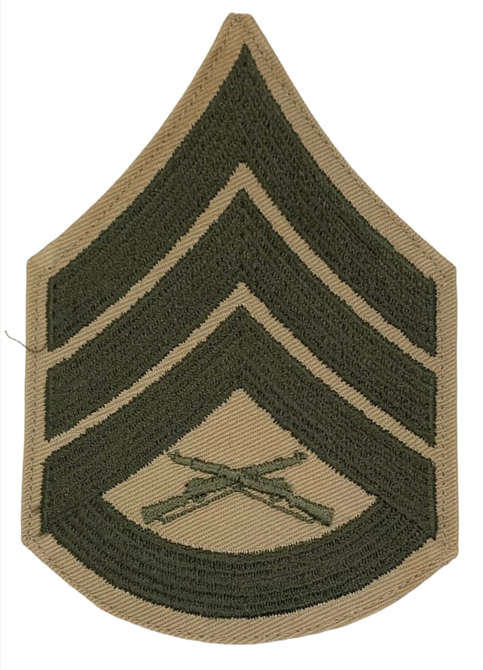 USMC Staff Sergeant (E-7) Summer Uniform Patch