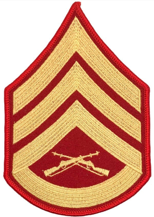 USMC Staff Sergeant (E-6) Dress Blues Patch