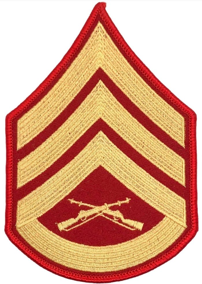 USMC Staff Sergeant (E-6) Dress Blues Patch