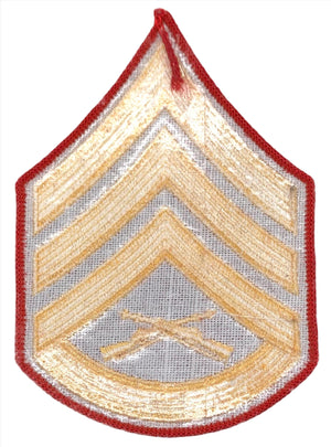 USMC Staff Sergeant (E-6) Dress Blues Patch