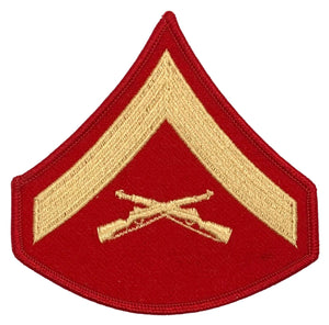 USMC Lance Corporal (E-3) Dress Blues Patch