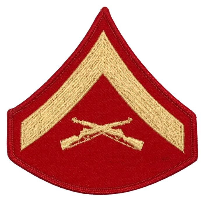 USMC Lance Corporal (E-3) Dress Blues Patch