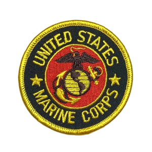 United States Marine Corps Red & Gold Colored with Black and Gold Color Scheme EGA Patch