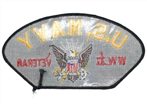 U.S. Navy WWII Veteran Hat Patch