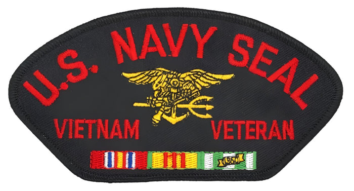 U.S. Navy Seal Vietnam War Veteran Hat Patch