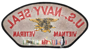 U.S. Navy Seal Vietnam War Veteran Hat Patch