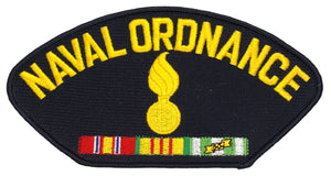 U.S. Navy Naval Ordnance Hat Patch