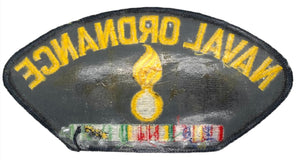 U.S. Navy Naval Ordnance Hat Patch