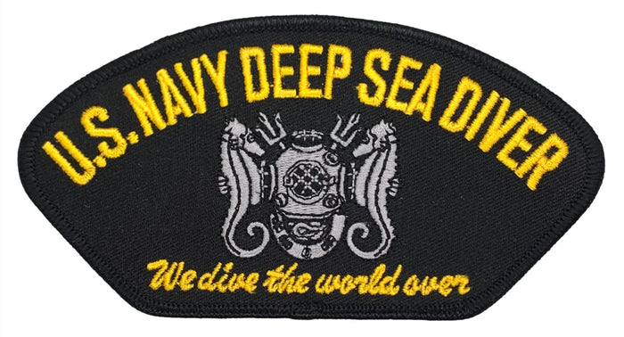 U.S. Navy Deep Sea Diver Hat Patch