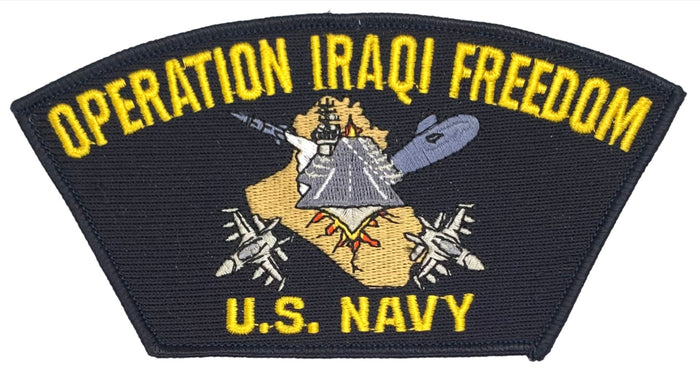 Iraq 2006 Grey/ Gray ACU Style Rocker Patch – Army OIF Operation Iraqi Freedom – HL 3104HL