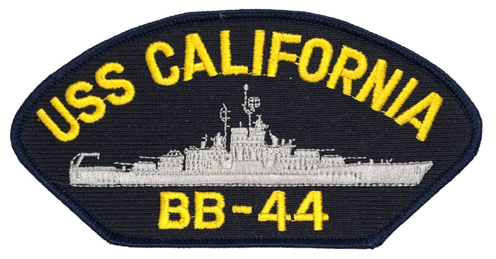 USS California BB-44 U.S. Navy Hat Patch