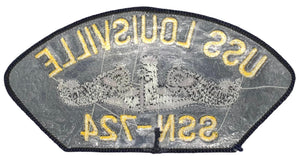 USS Louisville SSN-724 U.S. Navy Hat Patch