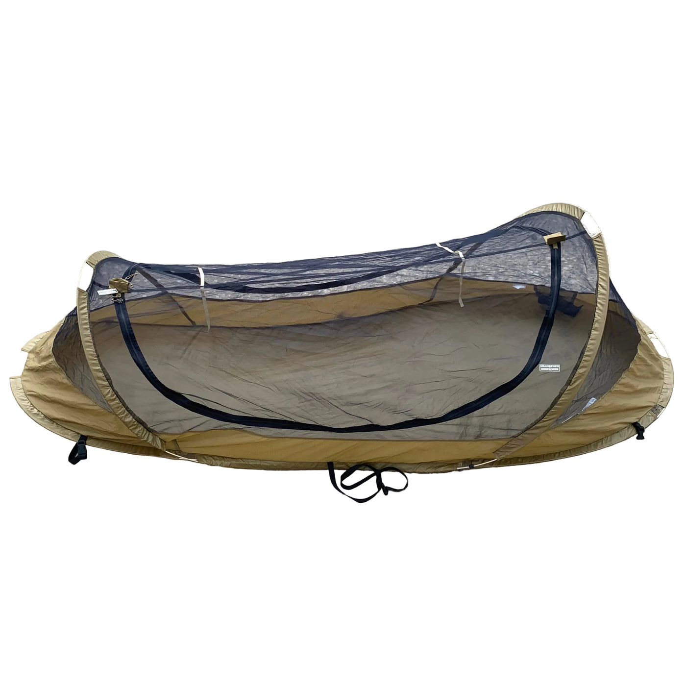 Catoma Coyote Brown Rip-Stop IBNS Burrow LTE Pop-Up Insect Shelter Ten – GRANDPOPSARMYNAVY