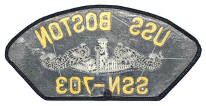 USS Boston SSN-703 U.S. Navy Hat Patch