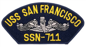 USS San Francisco SSN-711 U.S. Navy Hat Patch