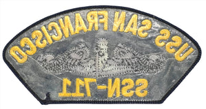 USS San Francisco SSN-711 U.S. Navy Hat Patch