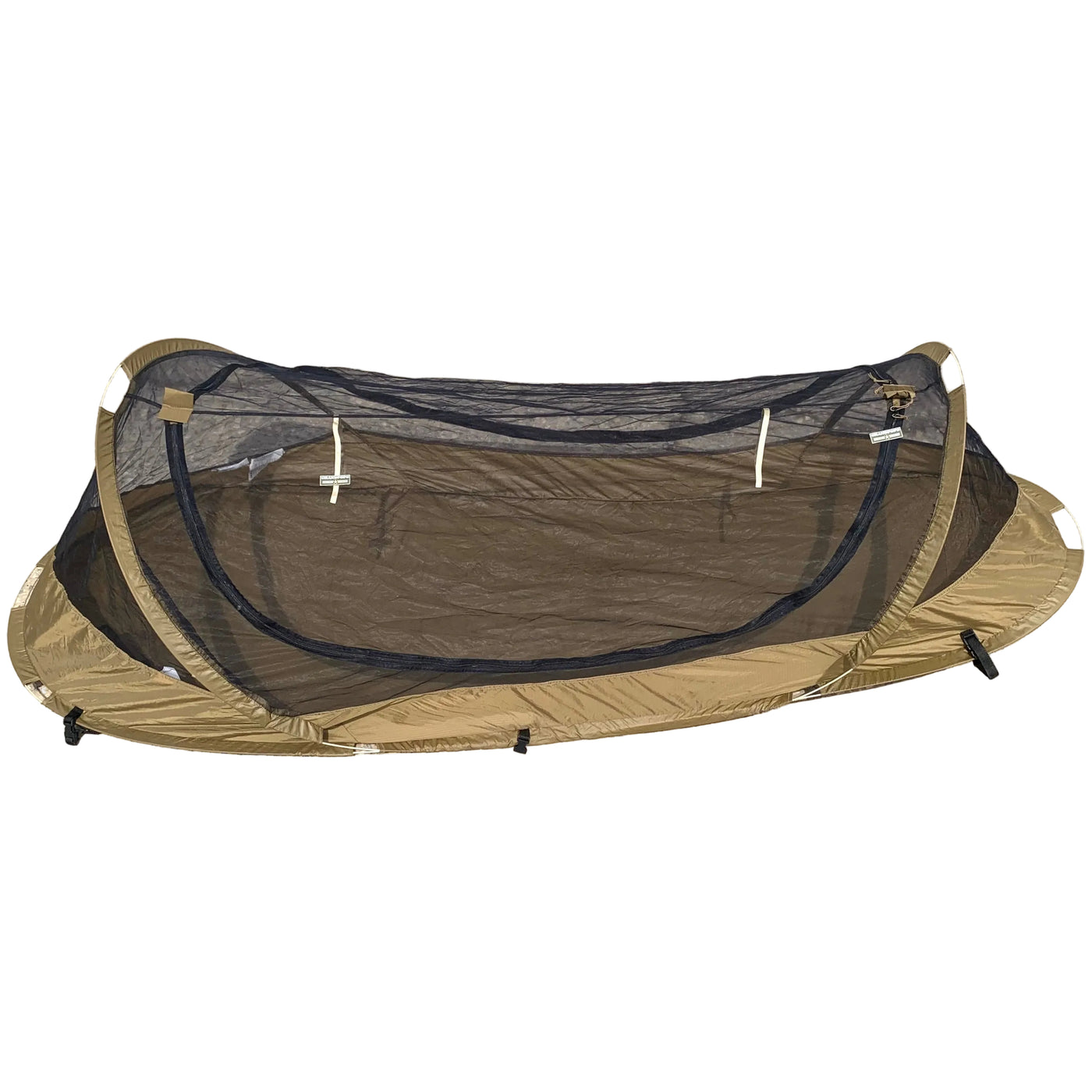 Catoma Coyote Brown Rip-Stop IBNS Burrow LTE Pop-Up Insect Shelter Ten – GRANDPOPSARMYNAVY