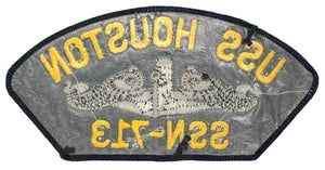 USS Houston SSN-713 U.S. Navy Hat Patch