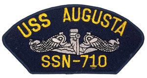 USS Augusta SSN-710 U.S. Navy Hat Patch