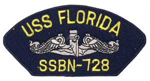 USS Florida SSBN-728 U.S. Navy Hat Patch