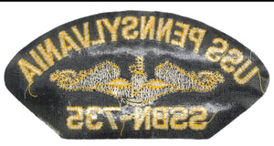 USS Pennsylvania SSBN-735 U.S. Navy Hat Patch