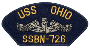 USS Ohio SSBN-726 U.S. Navy Hat Patch