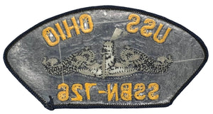 USS Ohio SSBN-726 U.S. Navy Hat Patch