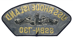 USS Rhode Island SSBN-730 U.S. Navy Hat Patch