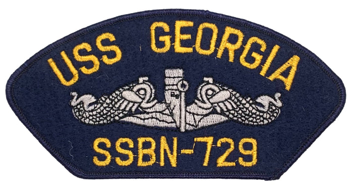 USS Georgia SSBN-729 U.S. Navy Hat Patch